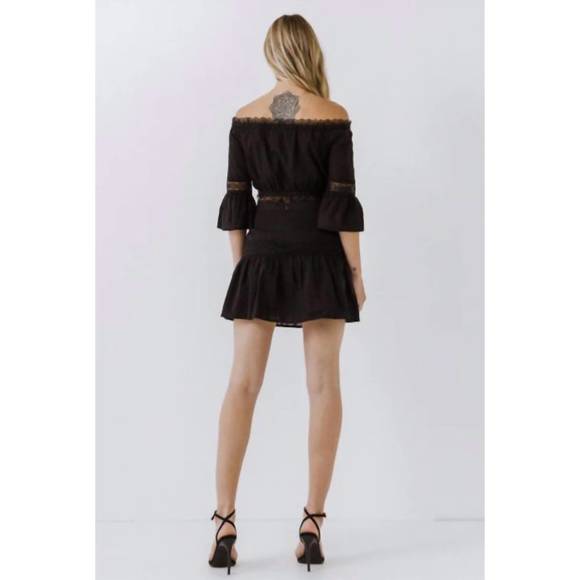 NEW ENDLESS ROSE mini skirt in black - Picture 3 of 3